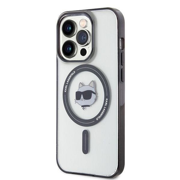 Etui Karl Lagerfeld do iPhone 15 Pro, Przezroczysty, MagSafe zdjęcie 2