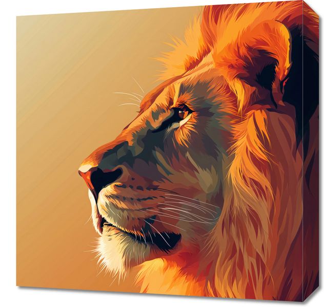 Obraz 50x50cm Król zdjęcie 1