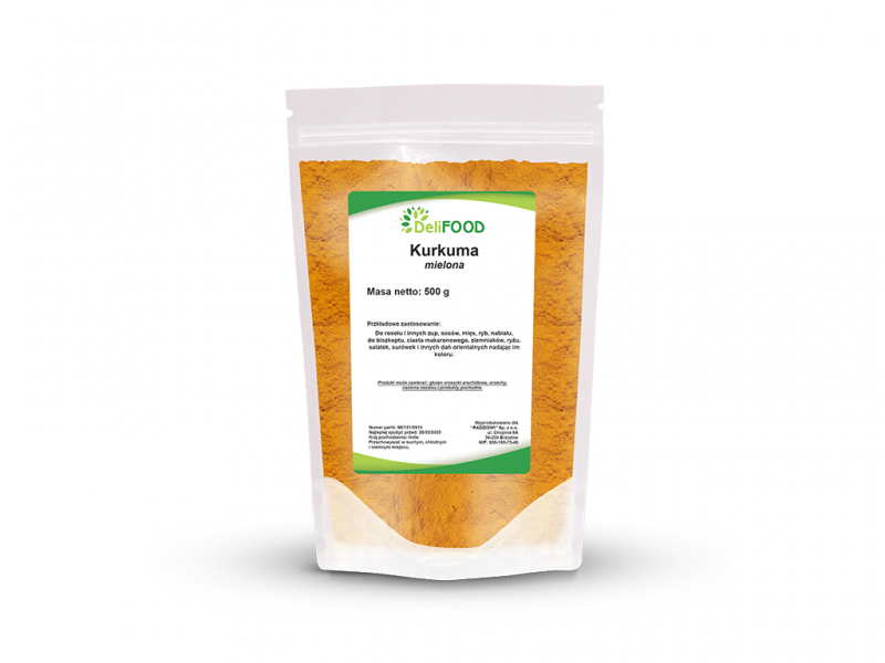 Kurkuma Mielona 500g zdjęcie 1