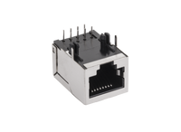 TEL0012 Gniazdo RJ45 w ekranie do druku