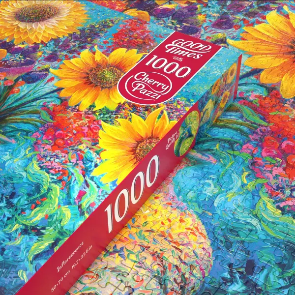 Puzzle 1000 elementów. Kwiatostan 30554 zdjęcie 2