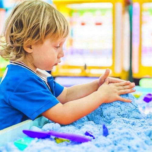 ZESTAW PIASEK KINETYCZNY 2kg + BASEN PIASKOWNICA FOREMKI WALIZKA 18 elem na Arena.pl