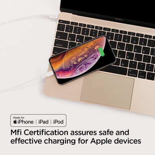 SPIGEN C10CL MFI TYPE-C TO LIGHTNING CABLE 100CM WHITE na Arena.pl
