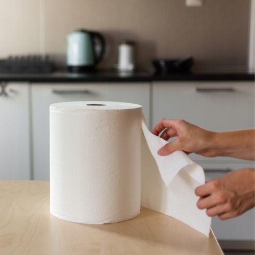 Ręcznik papierowy czyściwo w roli Maxi Celuloza biały chłonny 110m 6 na Arena.pl