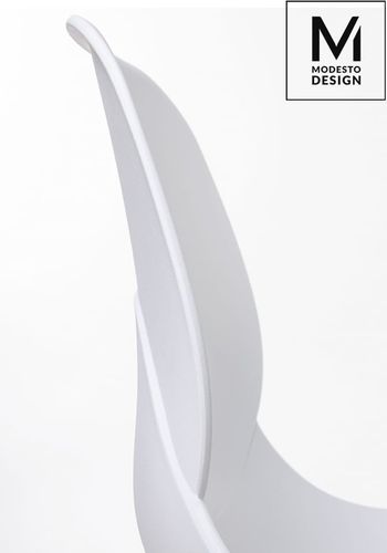 Krzesło MODESTO LEAF WOOD białe na Arena.pl