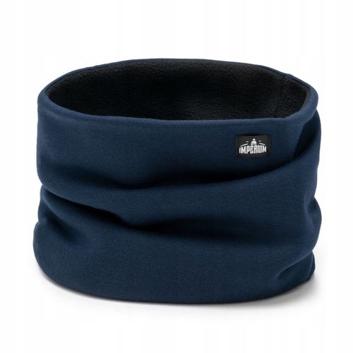 Komplet męski na POLARZE czapka + komin Granatowy na Arena.pl