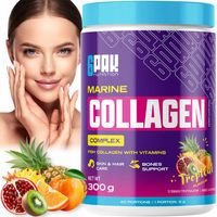 KOLAGEN RYBI Na 60 DNI Premium STAWY SKÓRA WŁOSY PAZNOKCIE Hialuron Wit C