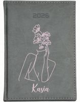 KALENDARZ A5 2026 TYGODNIOWY terminarz nadruk PLANER Z TWOIM IMIENIEM