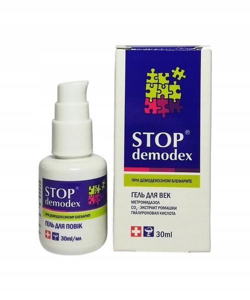 Żel do powiek - STOP DEMODEX 30ml zdjęcie 3