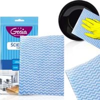 ŚCIERECZKI GOSIA 10SZT FALKA 33X48CM UNIWERSALNA NIEBIESKA KUCHNIA ŁAZIENKA