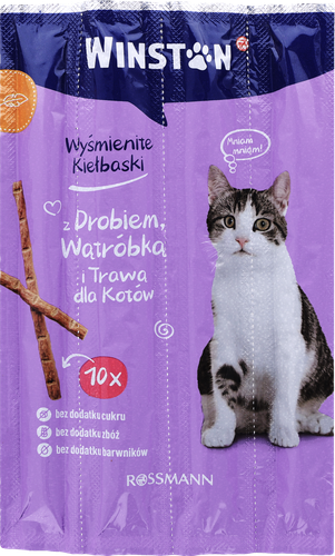 WINSTON KARMA DLA KOTÓW Z DROBIEM I WĄTRÓBKĄ 10SZT na Arena.pl