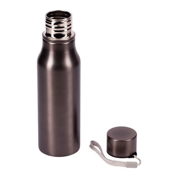 Bidon stalowy Fun Tripping 700 ml, grafitowy zdjęcie 2