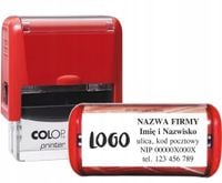 PIECZĄTKA automatyczna 47x18 COLOP C30 LOGO NAZWA FIRMY DANE