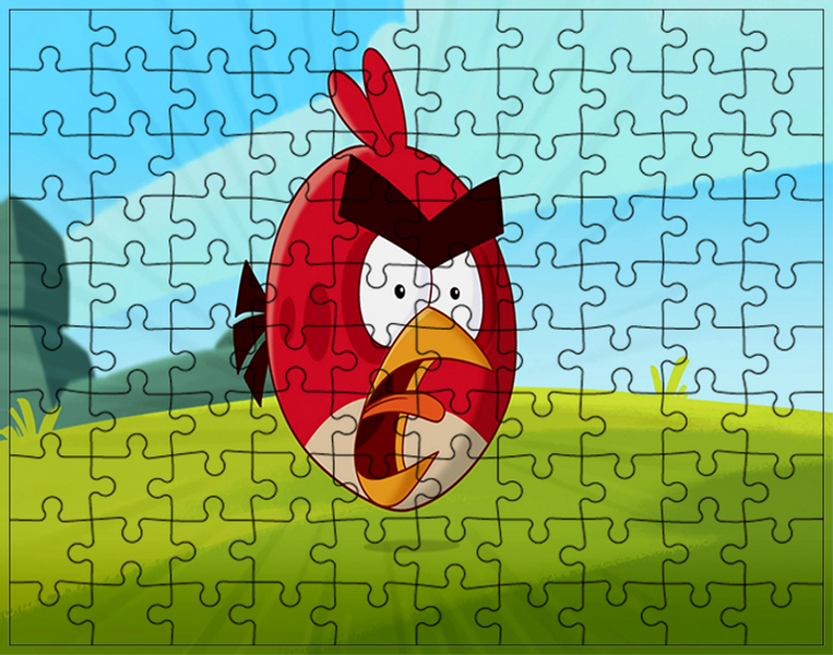 Puzzle Angry Birds zdjęcie 1