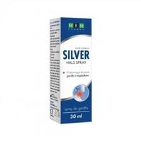 Spray do gardła z nanosrebrem 30 ml na ból gardła na migdałki zapalenie