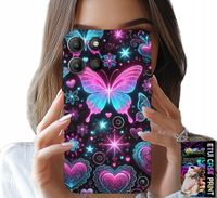 ETUI DO MOTOROLA EDGE 60 5G - KOLOROWY MOTYLEK SERCE MODNE WZORY CASE