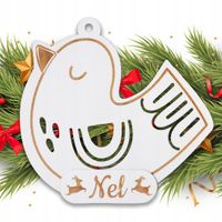 BOMBKA Z IMIENIEM GRAWEROWANA PREZENT NA ŚWIĘTA MIKOŁAJ SZKOŁA PRZEDSZKOLE