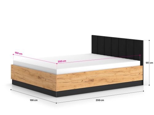 URSO 1402 ŁÓŻKO BEZ POJEMNIKA 160 X 200 na Arena.pl