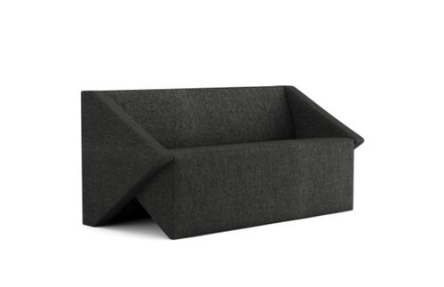 Sofa Linara 128cm szara ciemna  D2 na Arena.pl