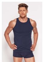 Podkoszulek męski Henderson na ramiączkach, granatowy RV M