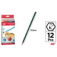 kredki ołówkowe 12 kol. mp pp802 a'12 9929