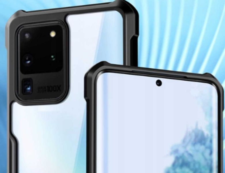 Spacecase Beetle Galaxy S20 Ultra Czarny zdjęcie 4