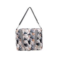 Torbo Plecak Damski 3w1 z motywem kotów