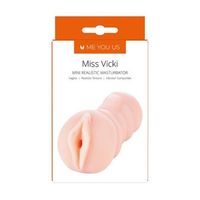 Masturbator  Me You Us Miss Vicki Mini Realistic Masturbator Flesh