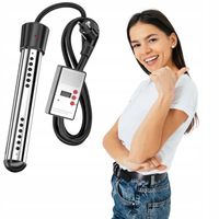 Grzałka ZANURZENIOWA 3000w elektryczna do Basenu wody do wanny z Timerem