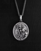Srebrny wisiorek ST. CHRISTOPHER