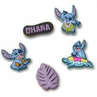 Przypinki Crocs Jibbitz Piny Do Butów Stitch Tropical 5 Pck