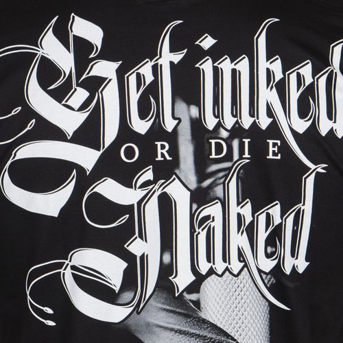 T-shirt GET INKED CZARNY M na Arena.pl