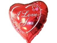 Balon foliowy „Ładny I Love You”, 45 cm (18 cali) [balon na hel]