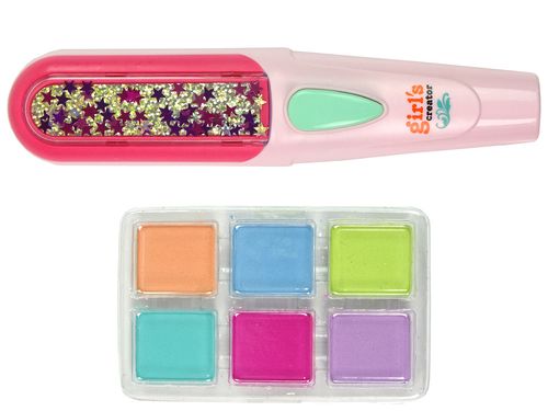 DO FARBOWANIA WŁOSÓW ZESTAW PROSTOWNICA PASEMKA 6 KOLORÓW na Arena.pl