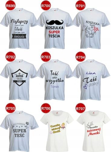 Koszulka T-SHIRT napis zbyt przystojny by pracować na Arena.pl