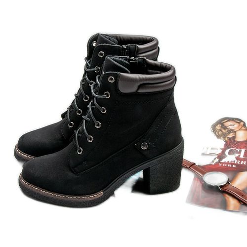 Jesienne sznurowane botki r.37 na Arena.pl