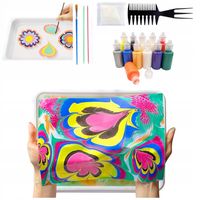 Malowanie wodne na wodzie zestaw XXL magiczny kreatywny farbki 12 kolorów