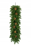 Girlanda Jodła z szyszkami PE gęsta jak naturalna 100 cm Święta dekoracja