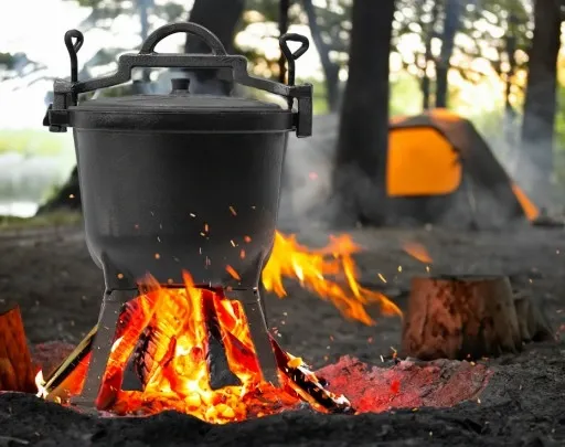 KOCIOŁEK ŻELIWNY MEYERHOFF 4L+RĘKAWICA zdjęcie 11