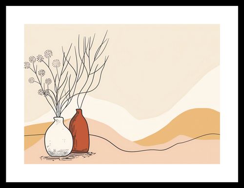Plakat 35x25cm Stylowe Beże na Arena.pl
