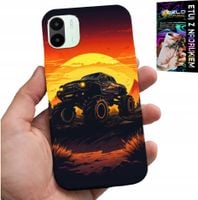 ETUI DO XIAOMI REDMI A2 - MONSTERTRUCK, CIĘŻARÓWKA, WZORY + FOLIA
