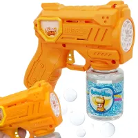 Pistolet na bańki mydlane do baniek mydlanych 70ml automatyczny na baterie