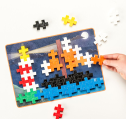 PLUS-PLUS Midi Basic 60 szt - puzzle obrazkowe na Arena.pl