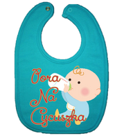 Śliniaczek Bawełniany Pora na Cycuszka