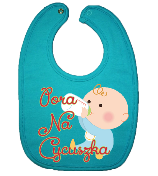 Śliniaczek Bawełniany Pora na Cycuszka zdjęcie 1