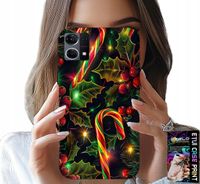 ETUI DO OPPO RENO7 4G - LASKA CUKROWA, JEMIOŁA, CHOINKA + SZKŁO