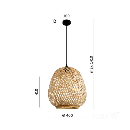 lampa wisząca boho barso 1xe27 na Arena.pl