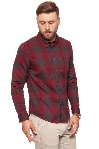 KOSZULA LEE BUTTON DOWN RHUBARB RED L880ZGGB M na Arena.pl