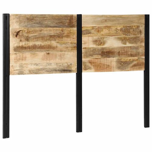 Zagłówek 140 cm Drewno lite Mango i żelazo na Arena.pl