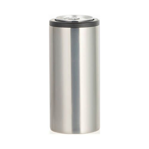 Cooler do puszki 350 ml do sublimacji - srebrny zdjęcie 1